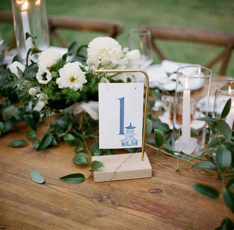 Wedding Table Numbers 35 Inspirational Designs
