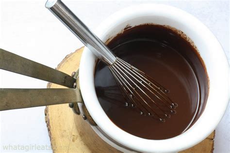 Chocolate Sauce Recipe - What A Girl Eats