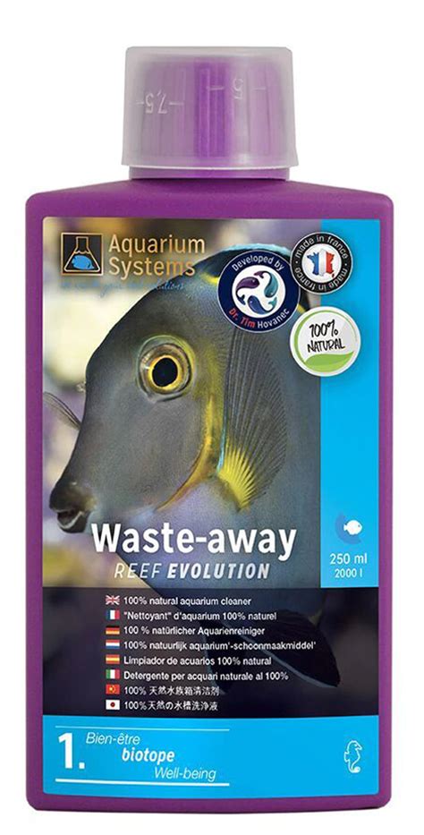 Aquarium Systems Reef Evolution Waste Away 250ml Buzzard Reptile