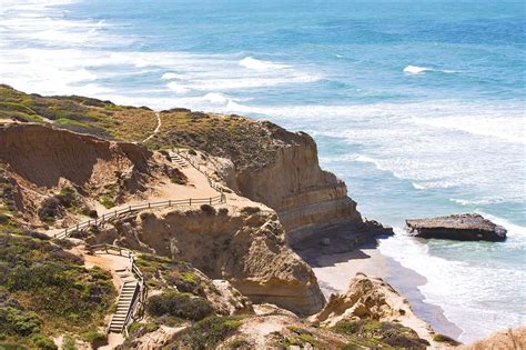 Del Mar City Beach Enjoy Swimming And Novice Surfing In Gentle Waters