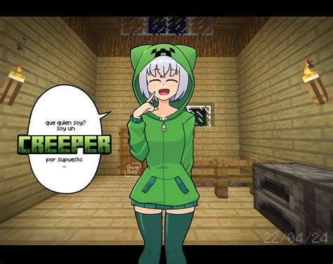 Creeper Girl By Daveskll On Newgrounds