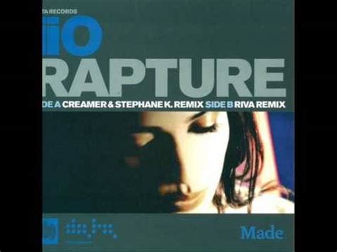 IIO Rapture John Creamer Stephane K Remix YouTube