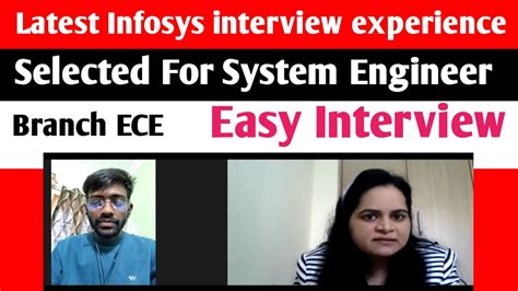 Latest Infosys Interview Experience Infosys System Engineer Interview Questions Infosys