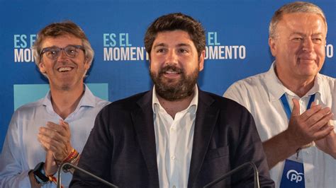 Murcia Vox Mantiene Su No A Investir A L Pez Miras