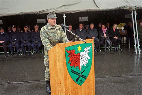 Kommando Übergabe in beim Jägerbataillon 26 Stadtgemeinde Spittal an