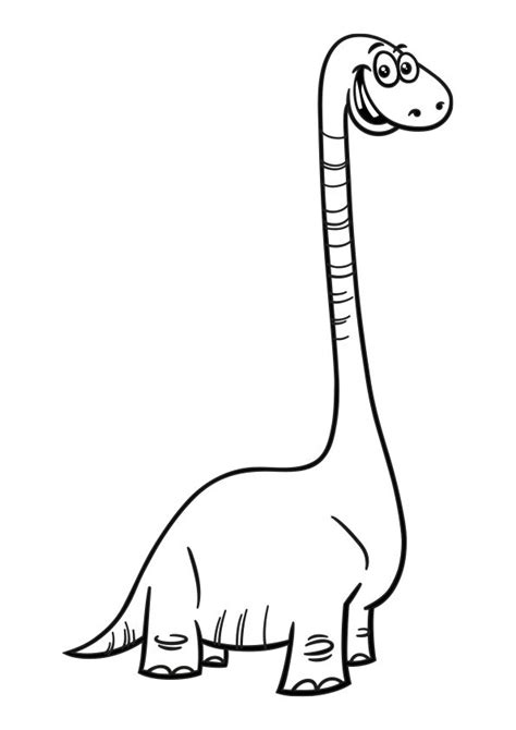 Dibujos Para Colorear Dinosaurio Diplodocus Dibujo Colorear Un Dinosaurio Diplodocus