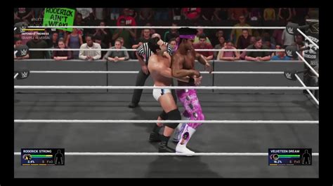 WWE 2k19 The Velveteen Dream Vs Roderick Strong NXT North American