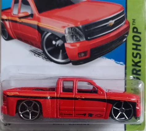 Chevy Silverado Roja Hot Wheels Env O Gratis
