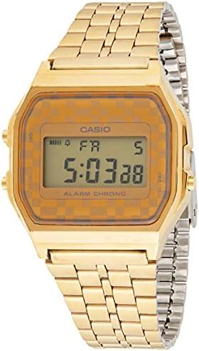 Casio Mens Quartz Watch Digital Display And Stainless Steel Strap