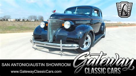 1939 Chevrolet Master 85 2 Door Sedan Custom Gateway Classic Cars