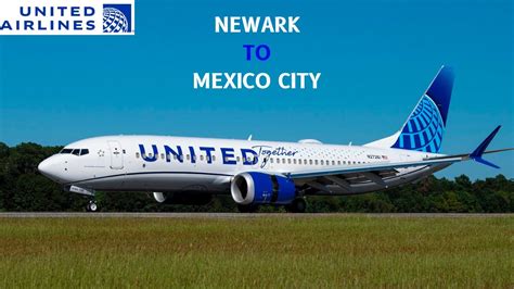 Newark To Mexico City United Airlines Ewr Mex Youtube