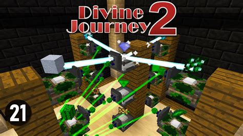 Divine Journey 2 Ep21 Reconstructor And Empowerer Automation Modded Minecraft Youtube