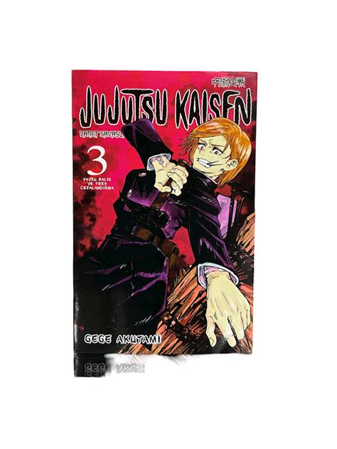 Komiks Jujutsu Kaisen M Llif Gege Akutami Qiymeti Bak Da Almaq