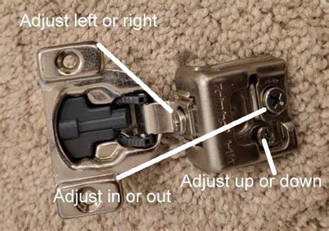 How To Adjust Cabinet Door Hinges My Cabinet Source