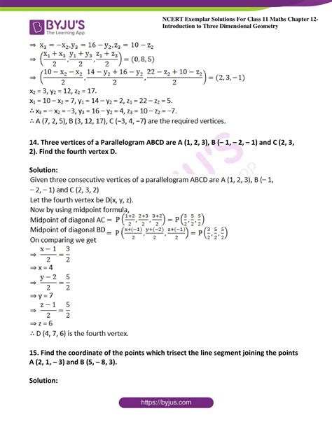 NCERT Exemplar Solutions For Class 11 Maths Chapter 12 Introduction