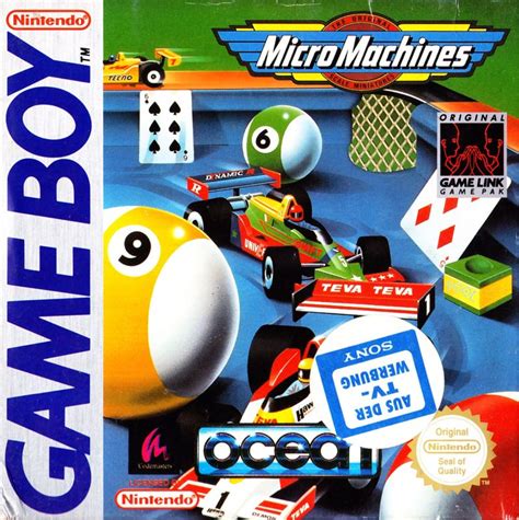 Micro Machines for Game Boy (1995) - MobyGames