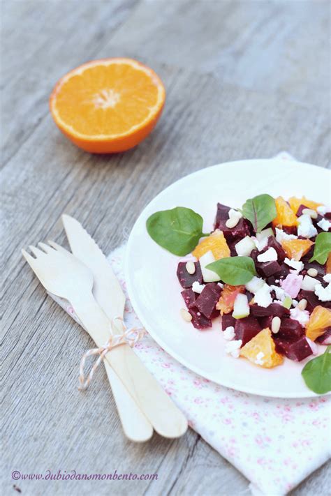 Salade De Betterave Orange Pomme Et Feta Du Bio Dans Mon Bento