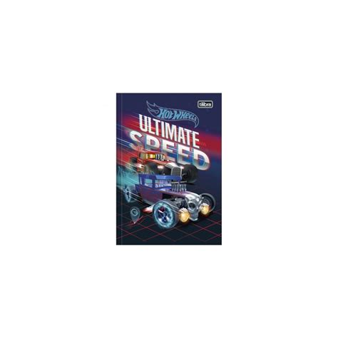 Caderno Brochura Capa Dura Grande Hot Wheels Folhas Shopee Brasil