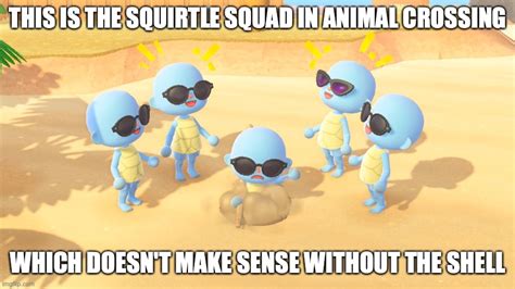 Animal Crossing Squirtle Squad Imgflip