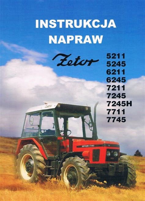 Zetor Instrukcja Napraw Niska Cena Na Allegro