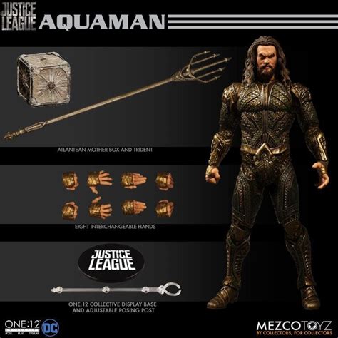 Action Figure Aquaman Liga da Justiça Justice League DC Comics Escala