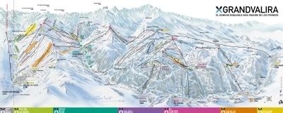 Absolutely Snow Andorra Grandvalira Piste Maps