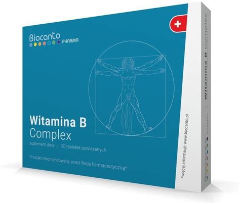 Biocanto Witamina B Complex Tabletek Powlekanych Opinie I Ceny Na