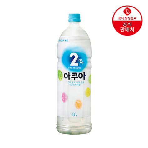 [롯데] 이프로부족할때 아쿠아 1 5l X 12펫 홈플러스 택배배송