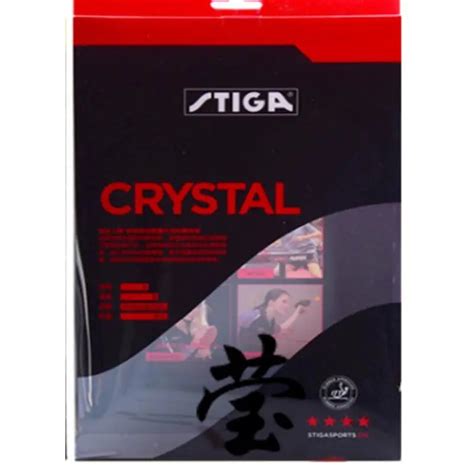 Original Stiga Crystal With Stars Table Tennis Rackets For Offensive