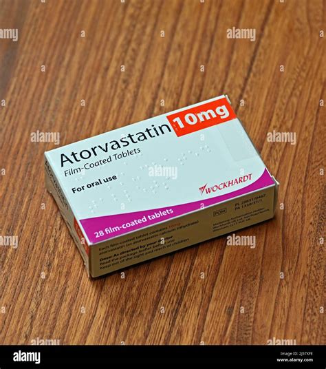 Pack Of Atorvastatin Mg Film Coated Tablets For Oral Use Film