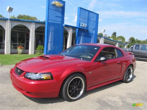 2001 Laser Red Metallic Ford Mustang GT Coupe 71132150 Photo 6