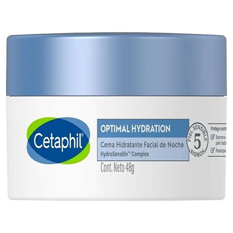 Cetaphil Optimal Hydration Crema Hidratante Facial De Noche X 48 Gramos