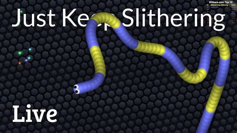 Just Keep Slithering Slither Io Live YouTube