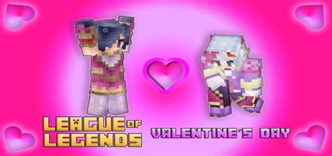 Mcpedl On Twitter Lol Valentines Day Update Skin Pack Https