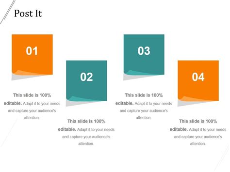 Post It Ppt Powerpoint Presentation Summary