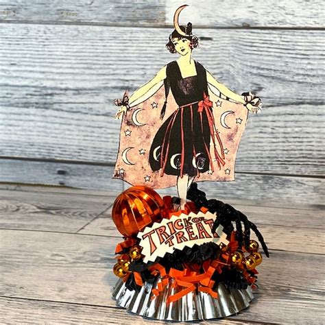 Vintage Halloween Decorations Etsy