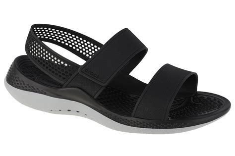 Crocs Literide W Sandal G Damskie Sanda Y Czarne