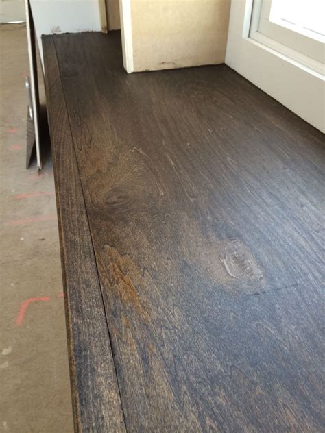 Dark Stained Poplar Wood