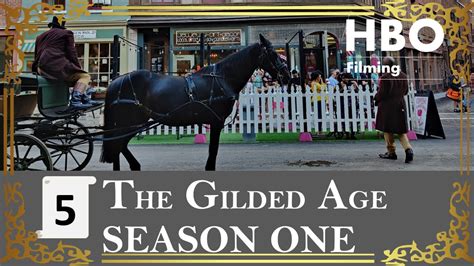 Horses The Gilded Age Hbo Series Filming Troy New York Summer