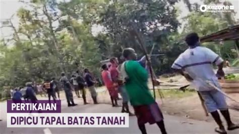 Perang Antarsuku Orang Tewas Di Nabire Papua Tengah Okezone Video