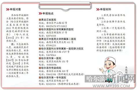 哈尔滨市医保特殊慢性病补贴16日起申报 包括15个病种 慢性病 门诊 凤凰资讯