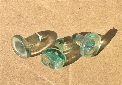 Antique Bottle Stoppers Aqua Glass Holbrook And Co Etsy Uk Aqua