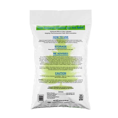 Greenscapes 2550-lb Natural Ice Melt Granules in the Ice Melt department at Lowes.com