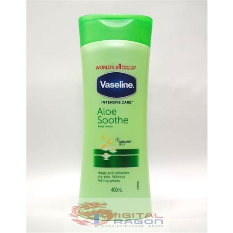 Vaseline Intensive Care Aloe Soothe Essential Healing Advanced Repair