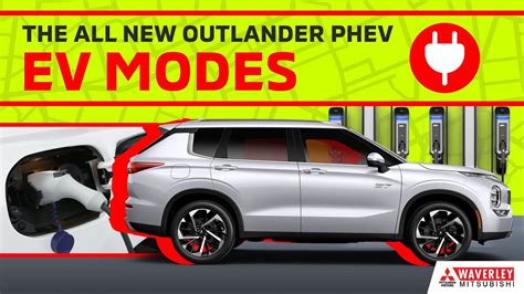 The All New Mitsubishi Outlander Phev Ev Modes Youtube