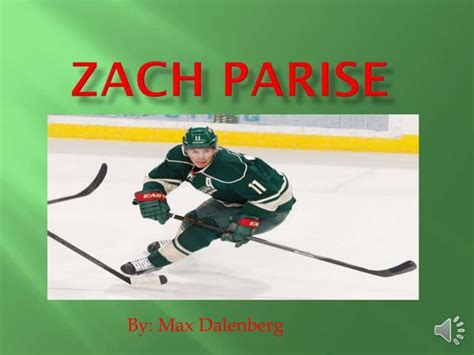 Zach parise | PPT