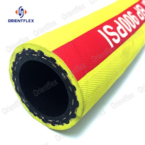 High Pressure Flexible Fabric Braided Rubber Air Water Hose China Air