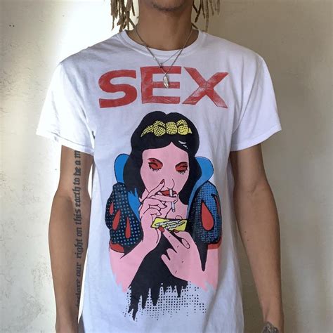 Yahoo オークション M SEX Tシャツ セディショナリーズ 白雪姫 セッ