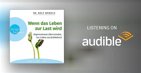 Wenn Das Leben Zur Last Wird Audiobook Free With Trial