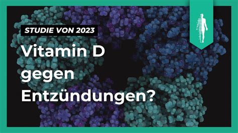 Hilft Vitamin D bei chronischen Entzündungen Nährstoffe CRP Wert